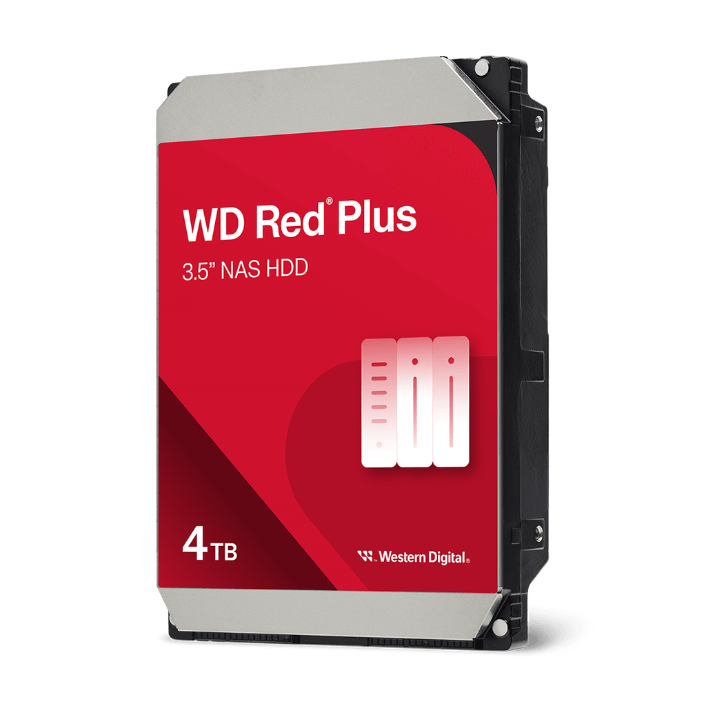 [HDDWDIWD40EFZZ] DISCO DURO WD Red Plus NAS 4TB 3.5Inch SATA 5400RPM 128MB up to 180MB-s