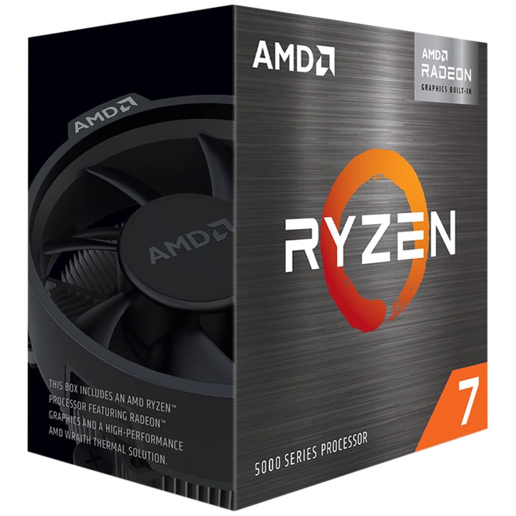 [PROAMD100000263] PROC. AMD AM4 RYZEN 7 5700G 3.8GHZ 8CORE 16 HILOS 16MB CACHE 65W TSMC 7NM FINFET