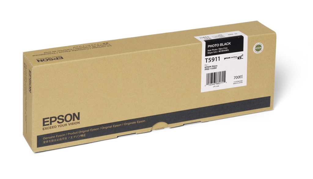 [SUMEPST591100] CARTUCHO EPSON T591100 STYLUS PRO 11880 PHOTO NEGRO 700ML