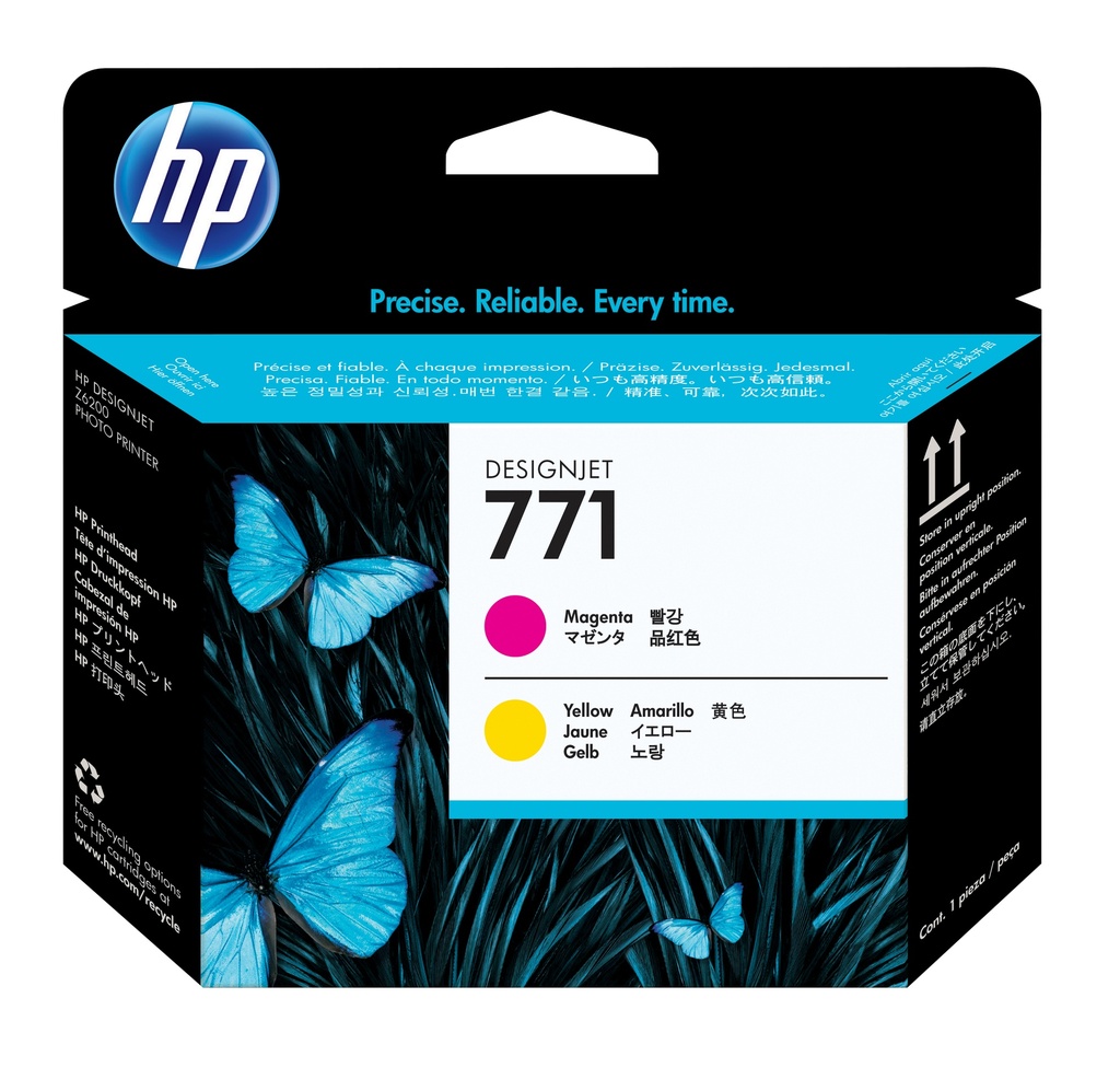 CARTUCHO HP DESINGJET 771 MAGENTA-AMARILLO