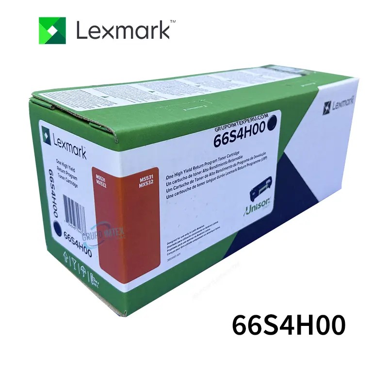 [SUMLEX66S4H00] TONER LEXMARK 28.4K PROGRAMA RETORNO FOR MS531 MX532