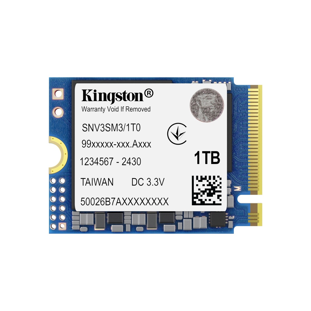 SSD KINGSTON 1TB M.2 2230 NVMe PCIe 4.0 x 4 6000-4000MB-s NAND 3D