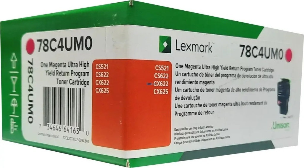 TONER MAGENTA 7K CS521-622 - CX622-625