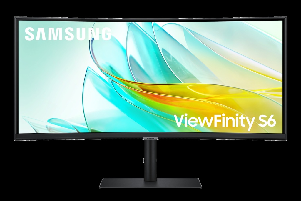 MONITOR SAMSUNG ViewFinity S6 S65UC Curvo 34Inch Ultra WQHD 100Hz 5ms USB-C Black