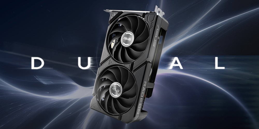 [VIDASUV0LG2M0AA] VIDEO ASUS DUAL RADEON RX-9060XT 16GB GDDR6 128BIT HDMI 2DP 2Vent PCIe 5.0 3y