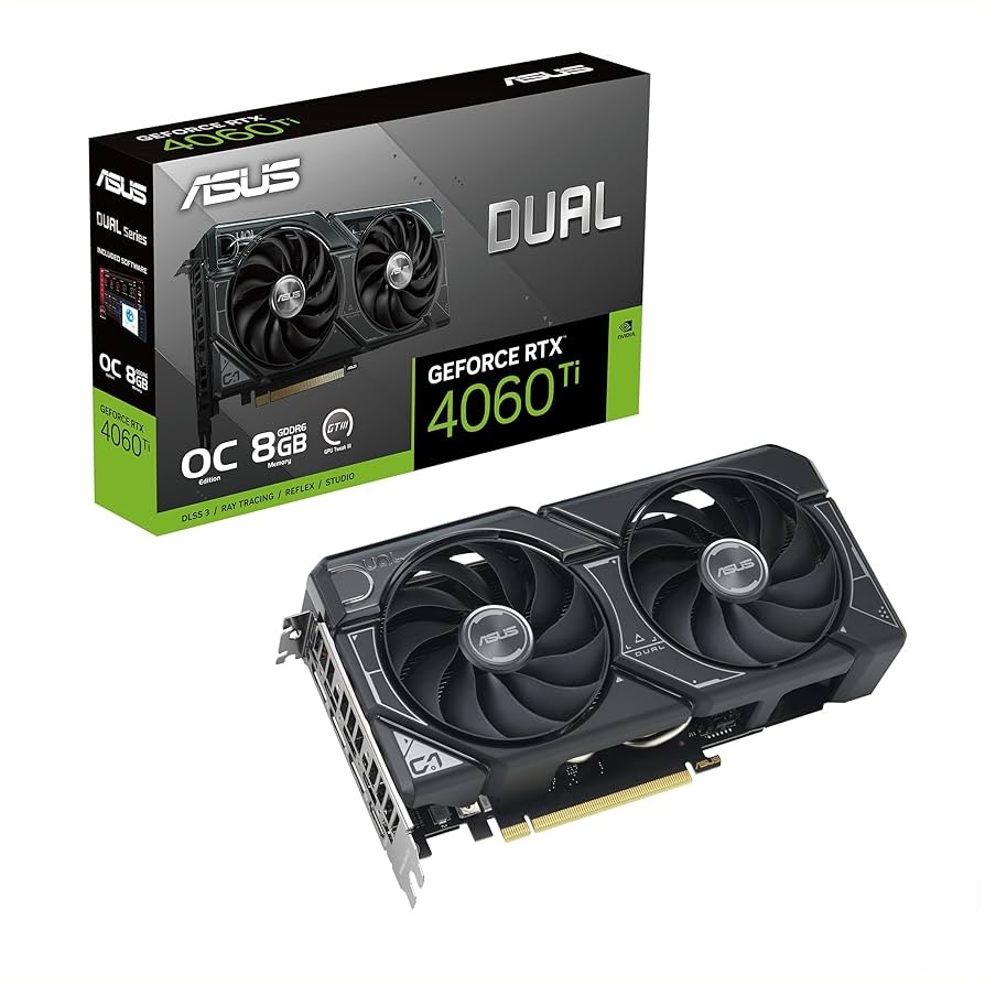 [VIDASUV0NQ0M0AA] VIDEO ASUS Dual Geforce RTX-5060Ti OC Editrion 16GB GDDR7 128BIT HDMI 3DP 2Vent PCIe 5.0