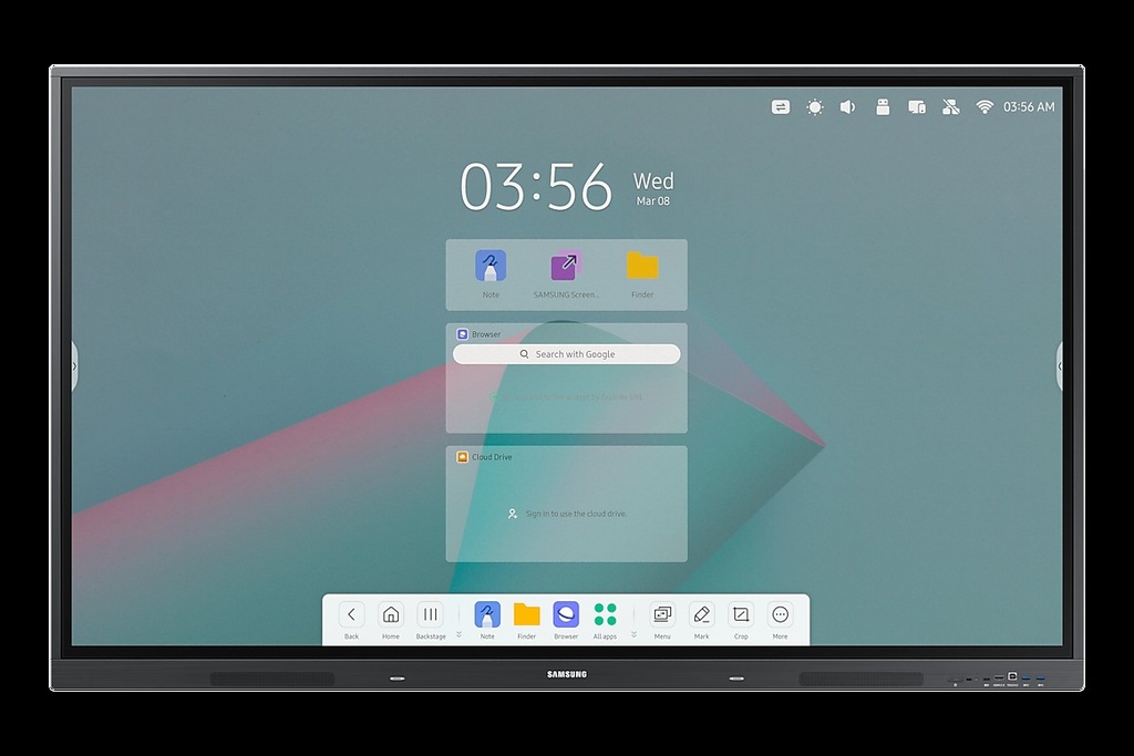 [MONSAMLH65WACWL] MONITOR SAMSUNG 65INC. 65W TOUCH INTERACTIVE DIGITAL FLIPBOARD ANDROID 11