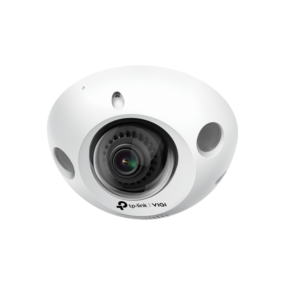CAMARA TP-LINK VIGI C230I MINI 2.8MM DOMO INT. 3MP IR WDR 30MTS ETHERNET IP67 IK08 POE DC12V