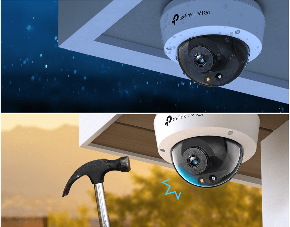 [CAMTPLVIGI-C240] CAMARA TP-LINK VIGI C240 2.8MM DOMO EXT. 4MP FULL COLOR WDR 30MTS ETHERNET IP67 IK10 POE DC12V
