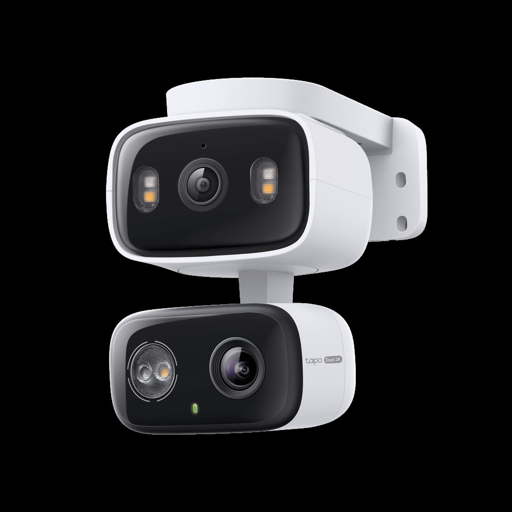 [CAMTPLTAPOC246D] CAMARA TP-LINK TAPO C246D TIPO PT DOBLE LENTE INT-EXT 3MP VISI 360° VIS. NOCT. WI-FI BIDIRECIO 512GB
