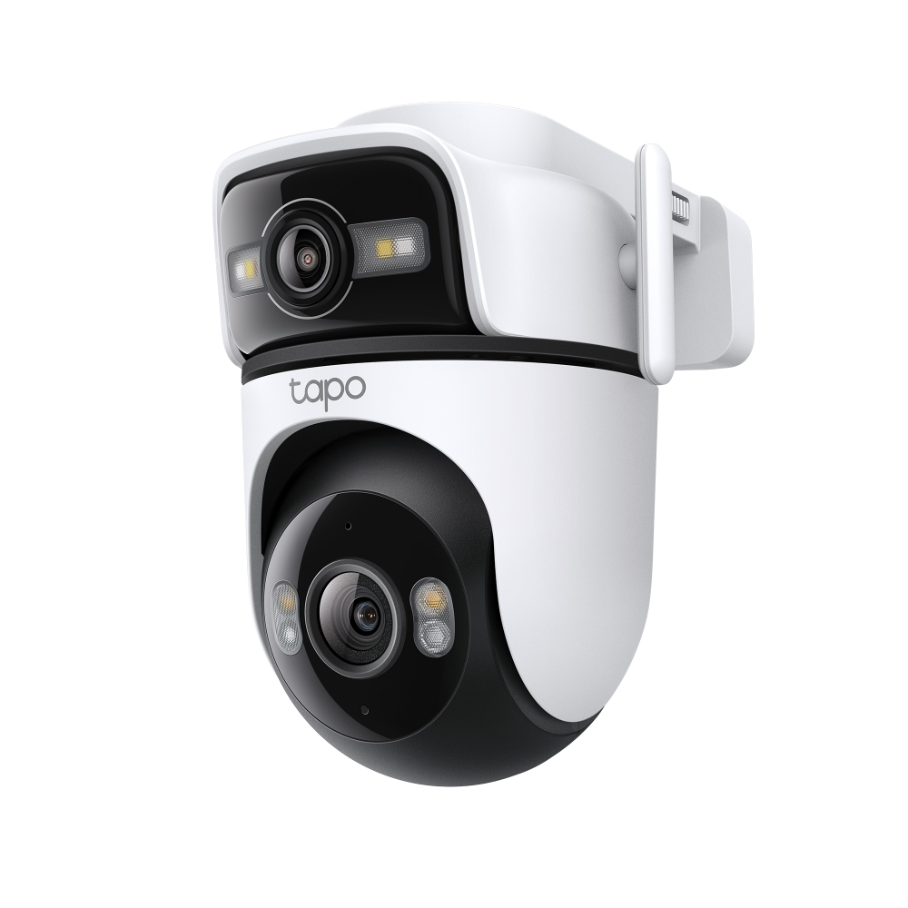 [CAMTPLTAPOC545D] CAMARA TP-LINK TAPO C545D TIPO PT DOBLE LENTE INT-EXT 3MP VIS 360° FIJO VIS. NOCT WI-FI-RJ45 512GB