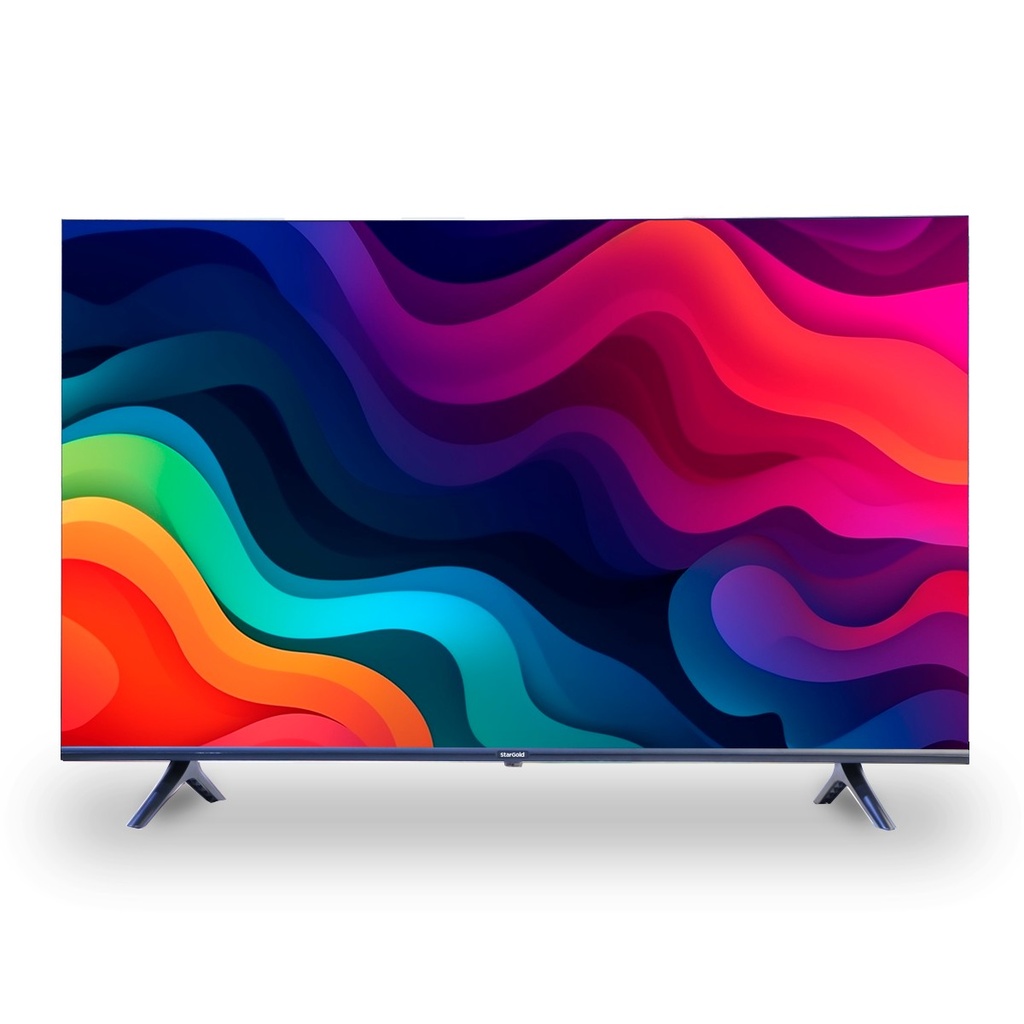 TV Stargold 55Pulg. 55A0UG Smart 4K LED Wi-Fi BT Ethernet HDMI Negro 2y