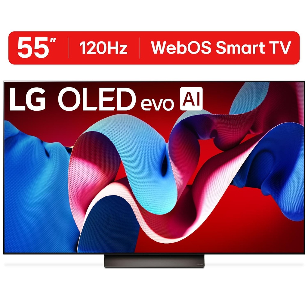 [TELLGXOLED55C4P] TV LG 55INC. OLED EVO C4 4K SMART UHD HDR THINQ AI-PROC ALFA 9 GEN7 MAGIC CONTROL