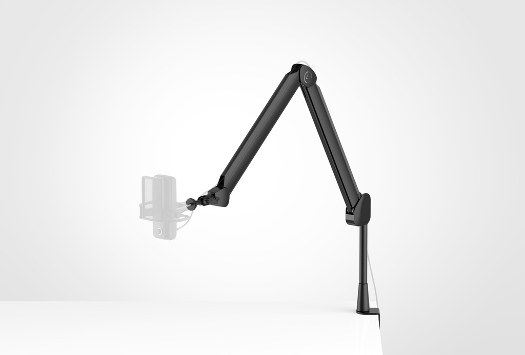 [ACCCOR10AAM9901] BRAZO ARTICULADO DE MESA PARA MICROFONO ARM 360GRADOS MICROFONOS 14-38 -58 PULG. NEGRO