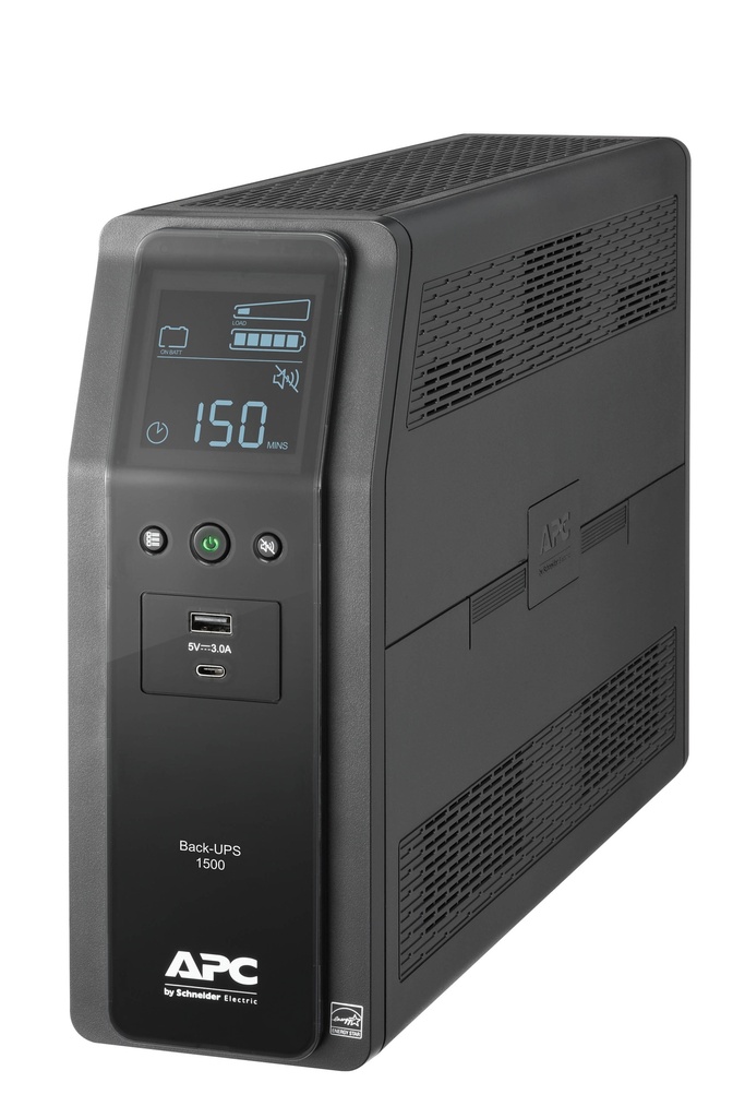 UPS APC BR1500M2-LM INTERACTIVOS 120V PANTALLA LCD 900VATIOS-1.5KVA