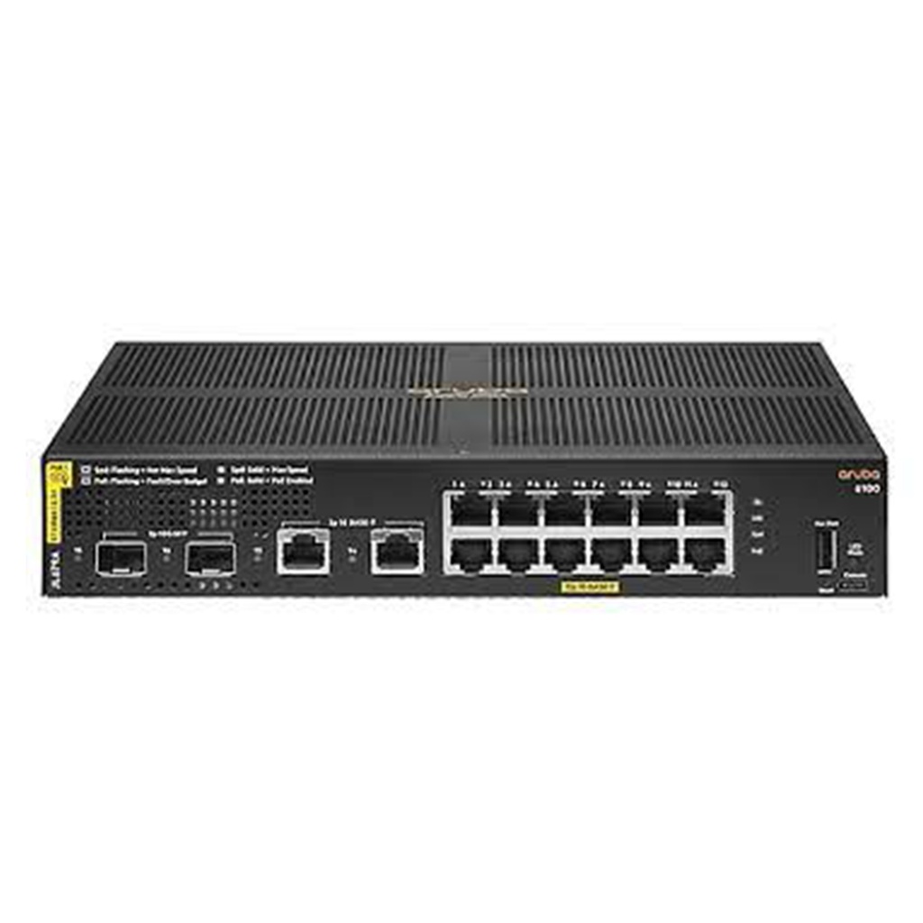 [JL679A] ARUBA - Swich 6100 12G CL4 2SFP+ PERP 139W
