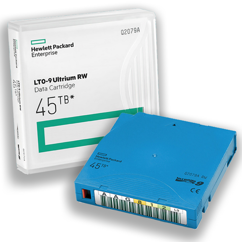 HPE - Cartucho de datos HPE LTO-9 Ultrium de 45 TB RW