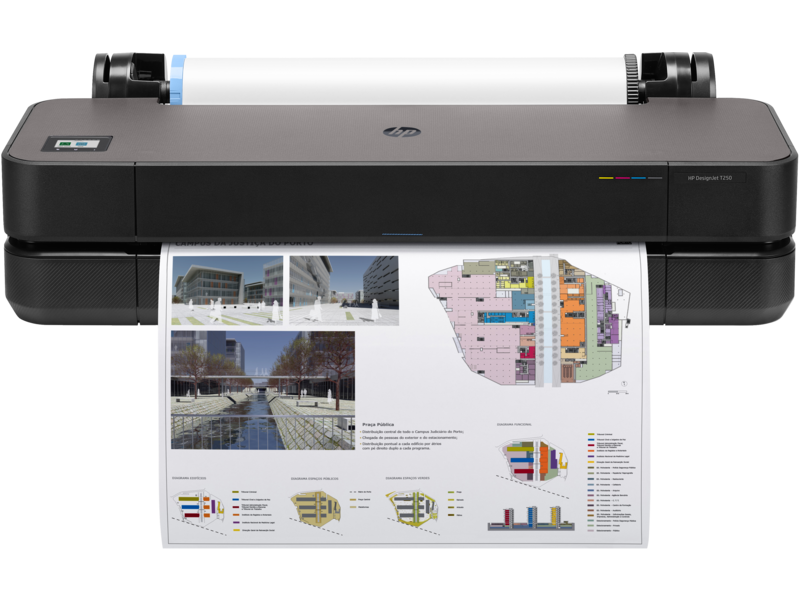 [5HB06D#B1K] HP DesignJet T250 24-in Printer