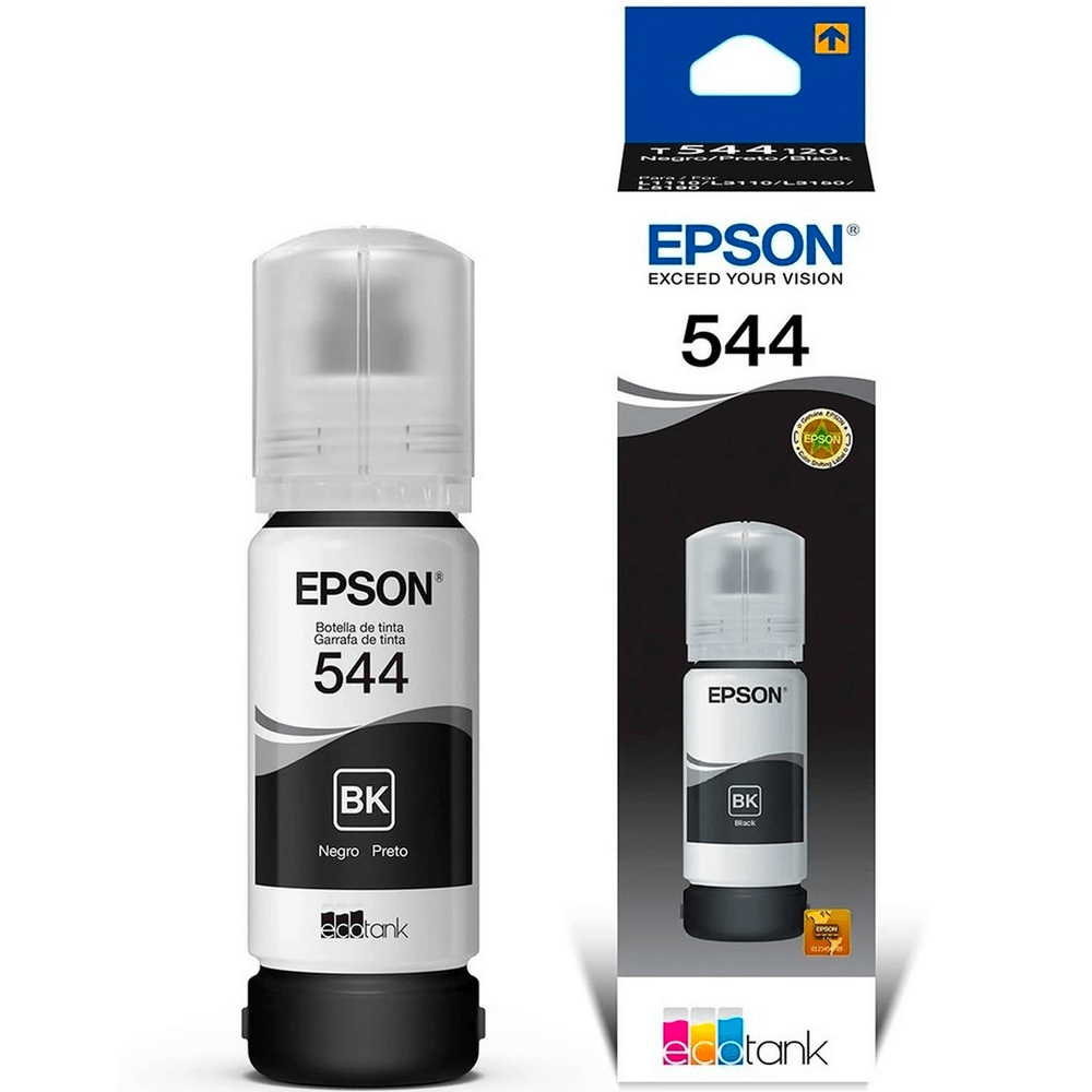 [T544120-AL] EPSON - Botella de Tinta T544 Negra