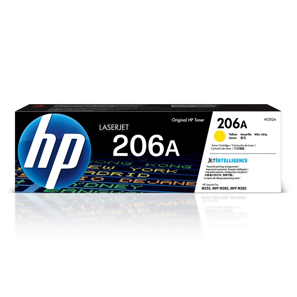 [S-W2112A] HP - Cartucho de Tóner LaserJet 206A Amarillo