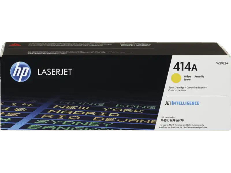 HP - Cartucho de Tóner LaserJet 414A Amarillo