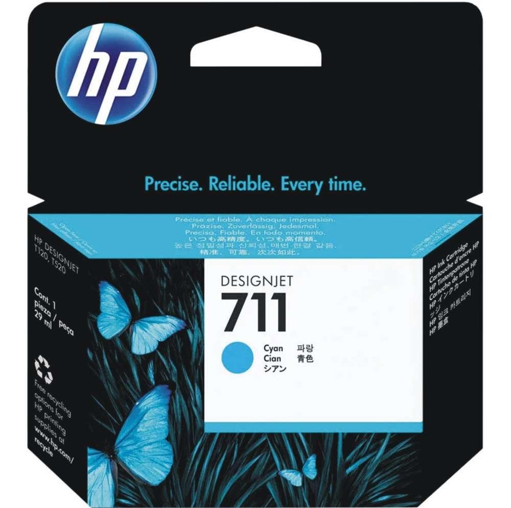 HP 711 29-ML CYAN INK CARTRIDGE  HP T120/ T520