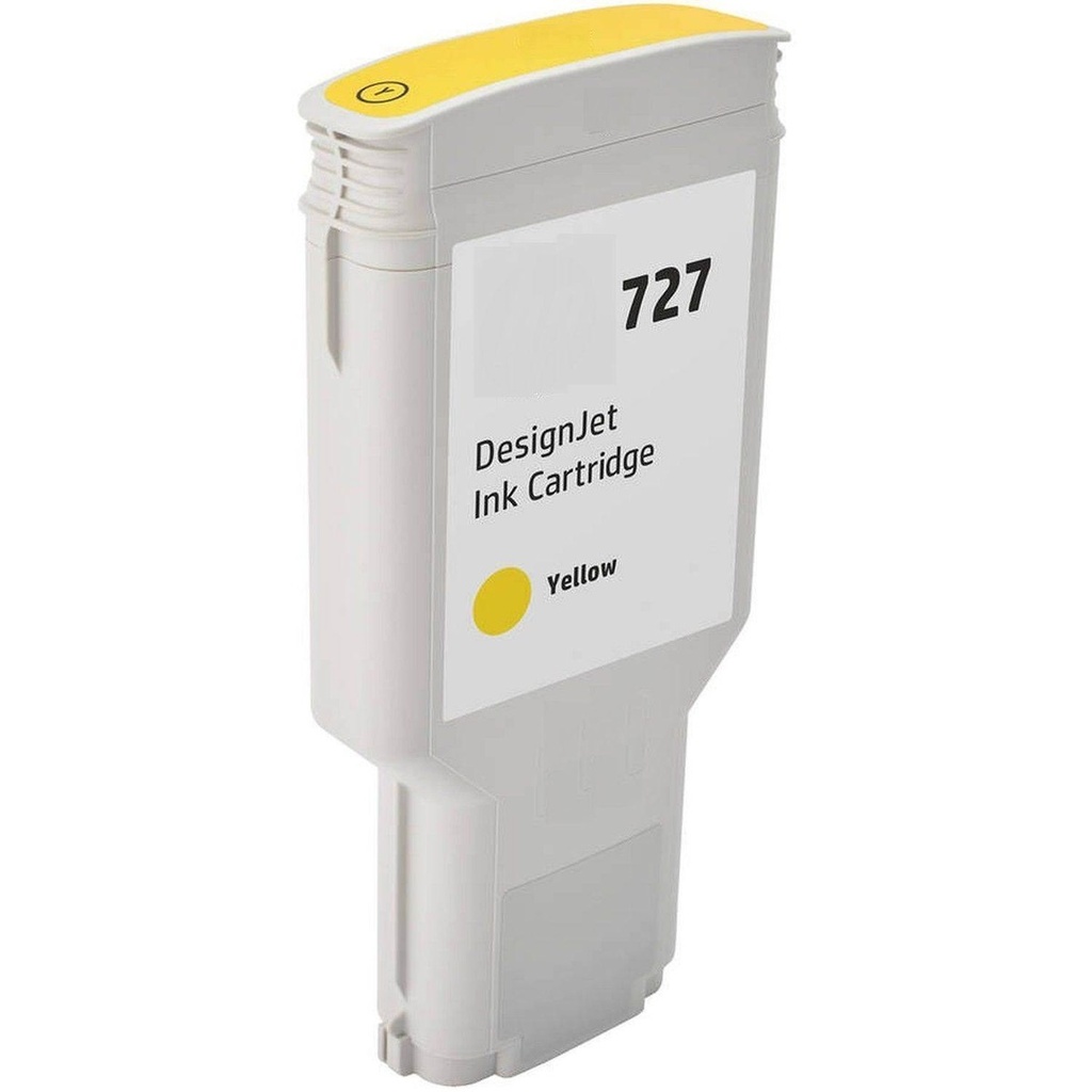 HP 727 300ML YELLOW INK CARTRIDGE