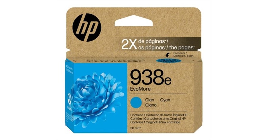 HP 938e EvoMore Mag Ink Crtg