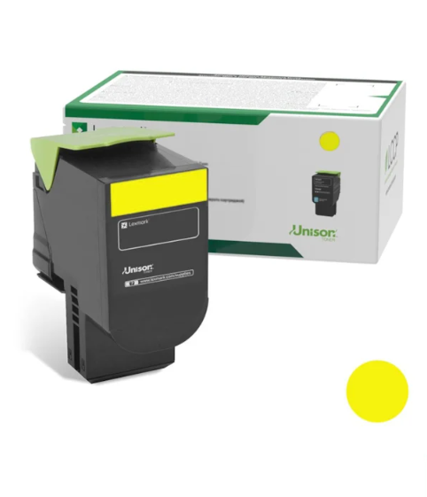 LEXMARK CS632CX635 Amarillo Rtn 11.7K Crtg