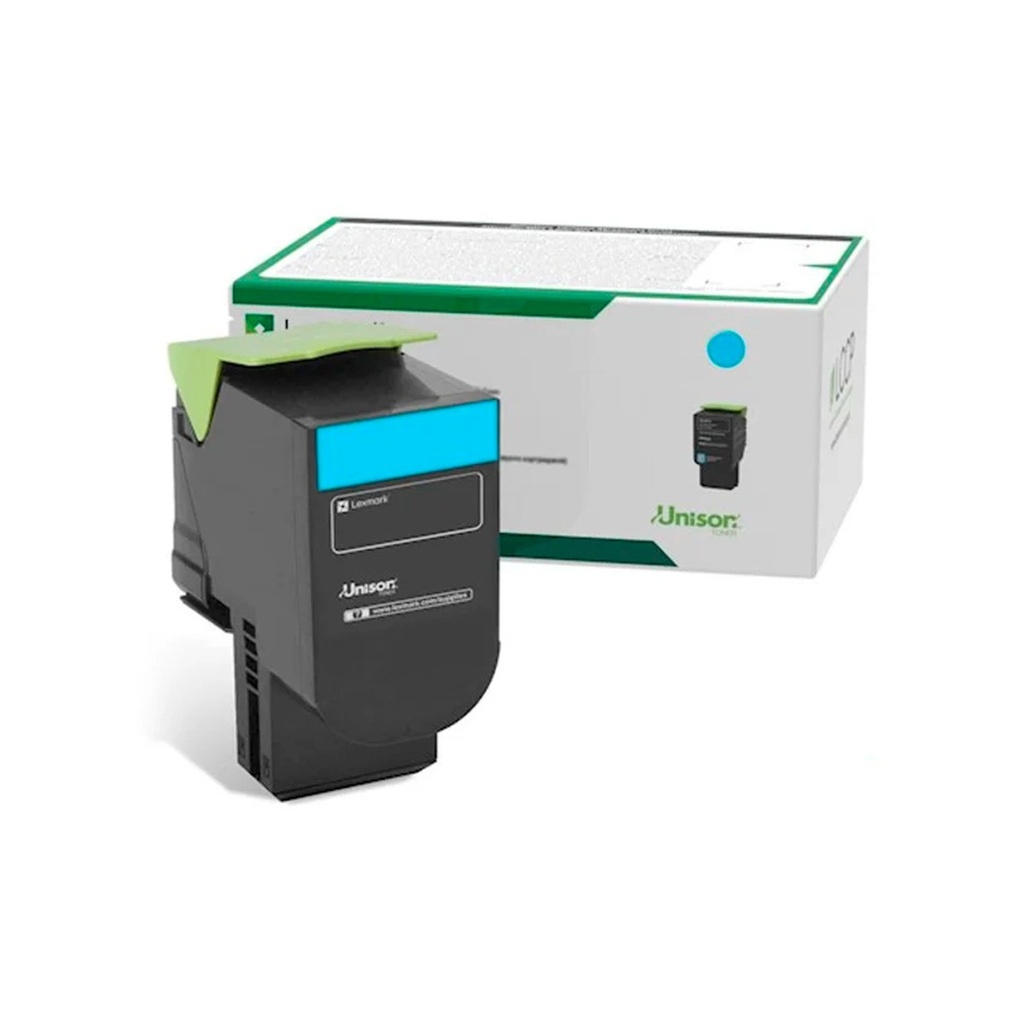 LEXMARK TONER CART ULTRA CIAN RETORNABLE
