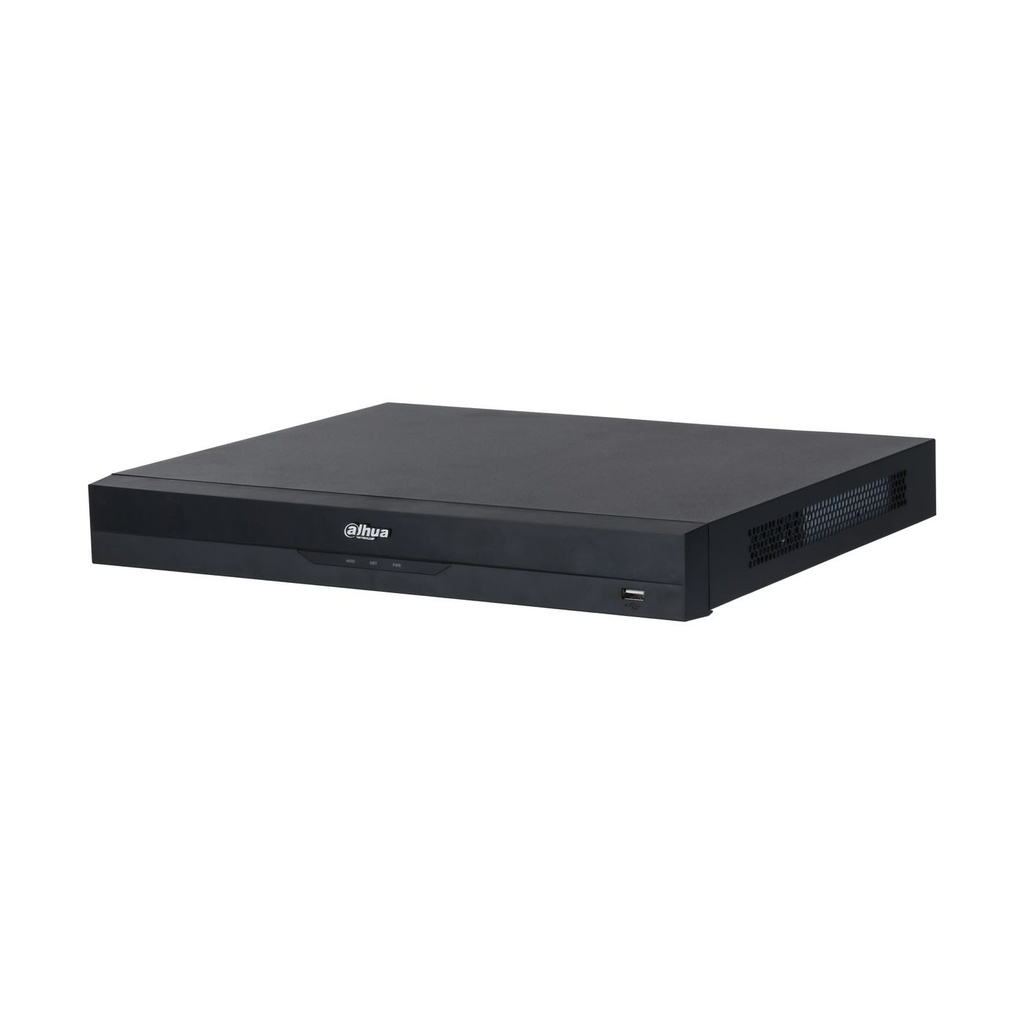 [DHI-NVR4216-16P-EI] DAHUA 16CH 1U 16PoE 2HDDs WizSense Network Video Recorder