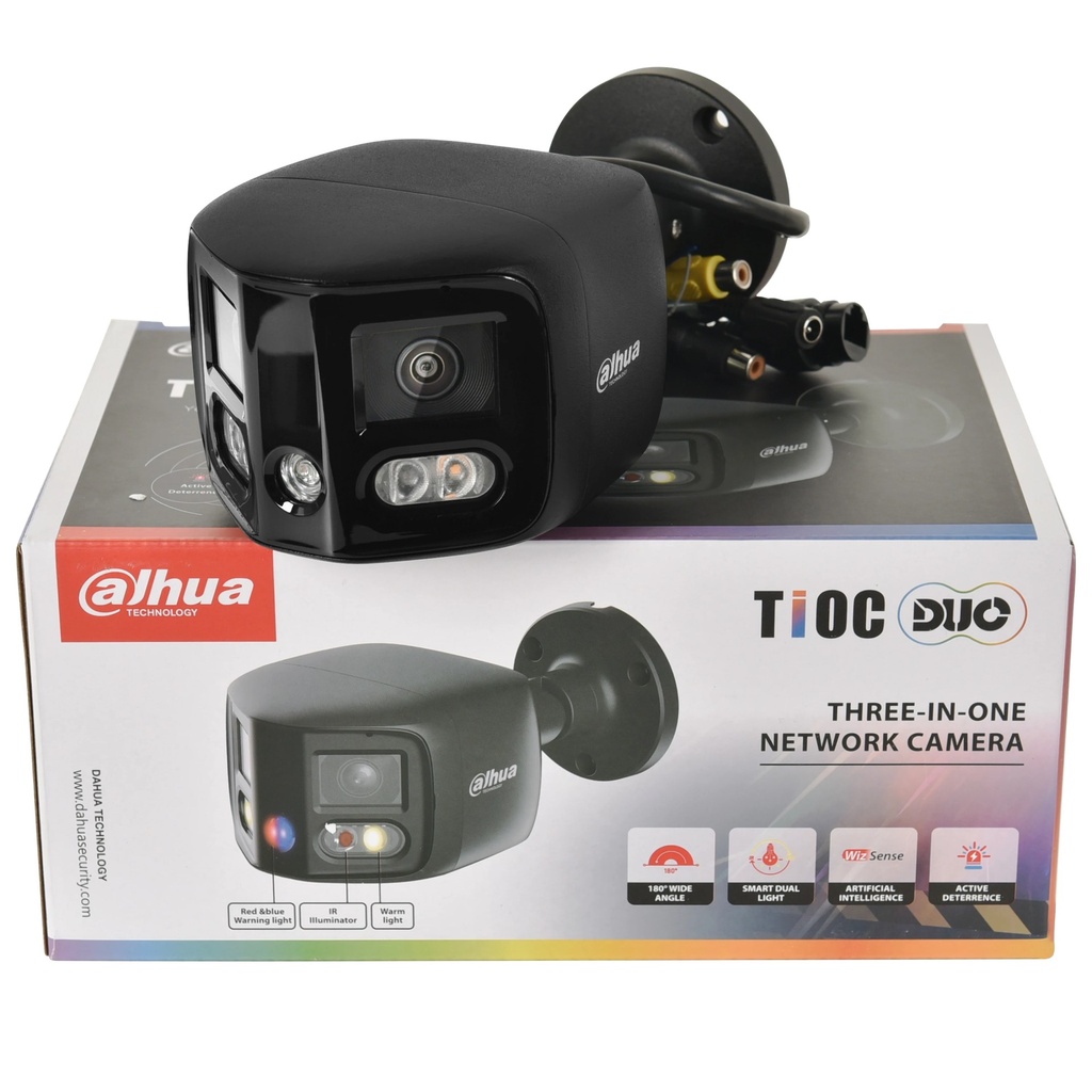 [PFW3849S-A180-AS-PV] DAHUA Cámara IP Bullet WizSense 2x4MP