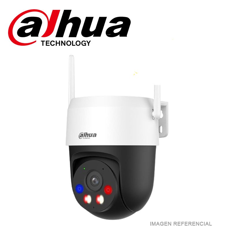 [DH-P5AS-PV] DAHUA Cámara PT 360 grados para exterior, Wifi 6, 5MP, IP66, Bluetooth