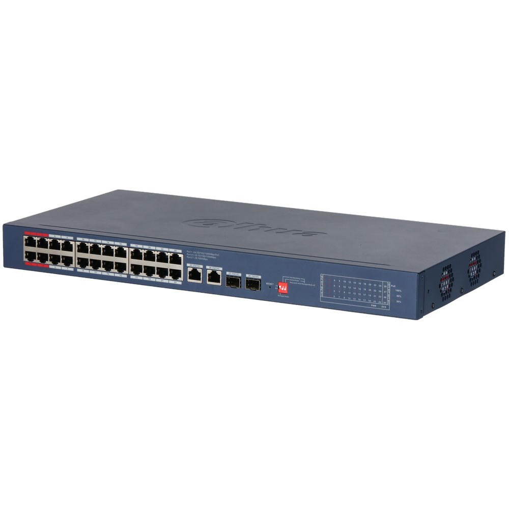 [DH-CS4228-24GT-375] DAHUA Conmutador Gigabit de sobremesa gestionado por nube de 28 puerto