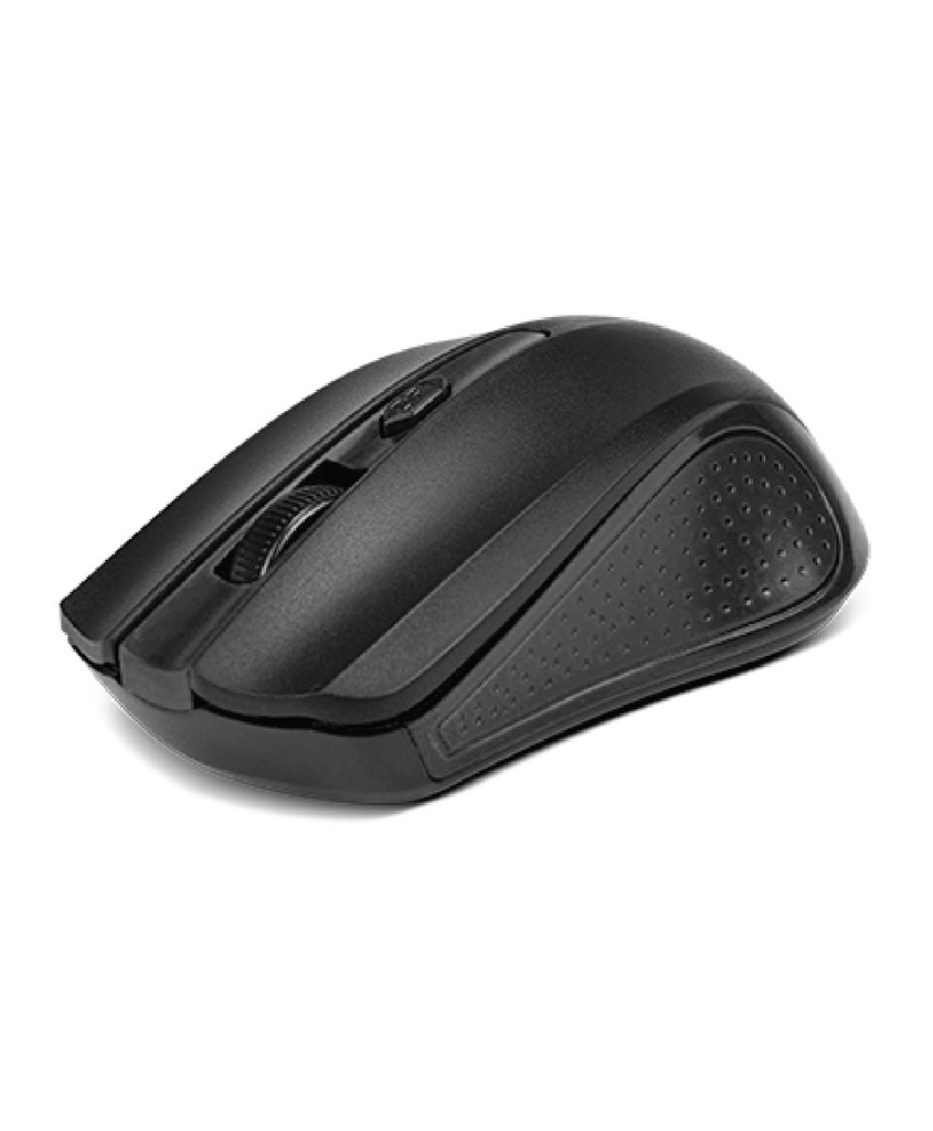 [XTM-310BK] Xtech - Mouse - 2.4 GHz - Wireless - All black - 1600 dpi XTM-310BK