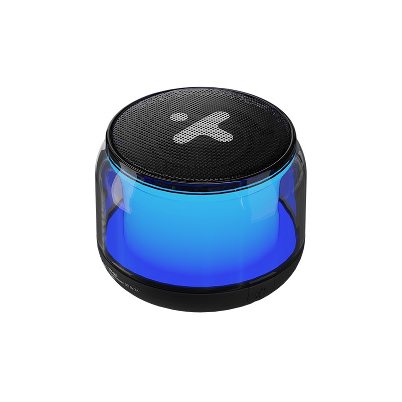 [XTS-603] Xtech - Speaker - Black with LED Lights - Halen BT 3W TWS XTS-603