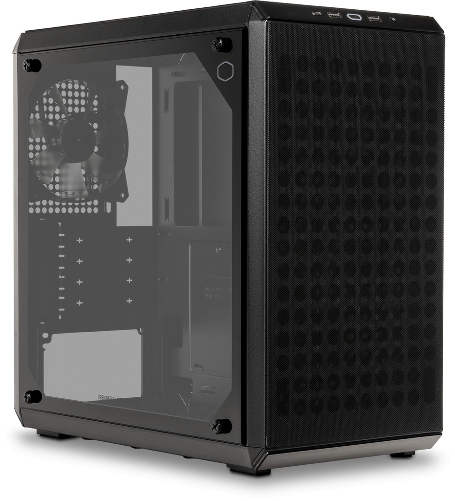 CASE COOLER MASTER MICRO-ATX Q300L V2 ARGB WHITE 1X120MM REAR