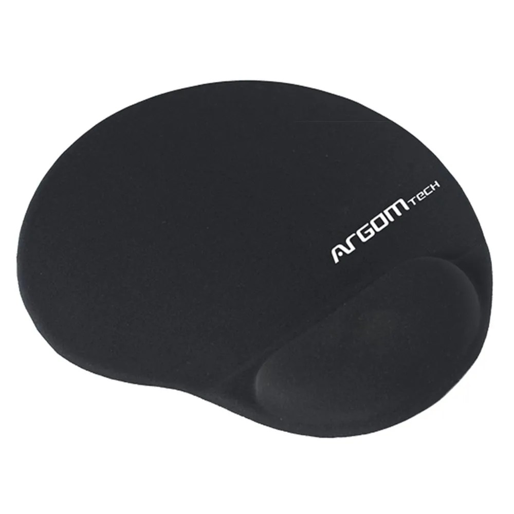 [SUMARGAC1222GEL] MOUSE PAD ARGOM ALMOHADILLA GEL NEGRO