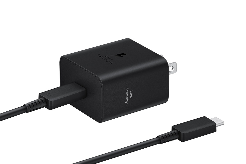 [ACCSAMEPT4511XB] CARGADOR DE PARED SAMSUNG EP-T4511XBE 45W USB-C NEGRO-CABLE