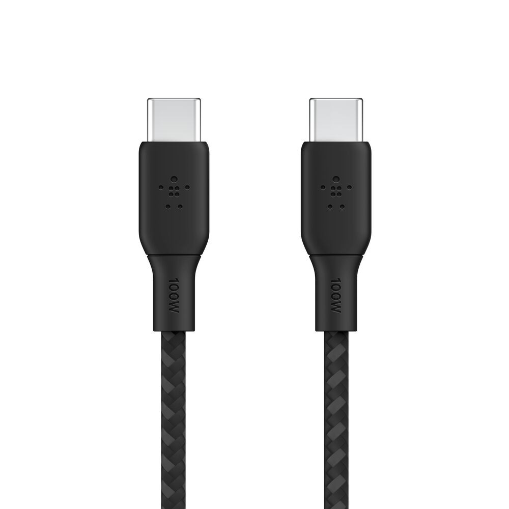 [CAB014BT2MBK] Belkin BoostCharge - Cable USB - 24 pin USB-C (M) a 24 pin USB-C (M) - 2 m - negro