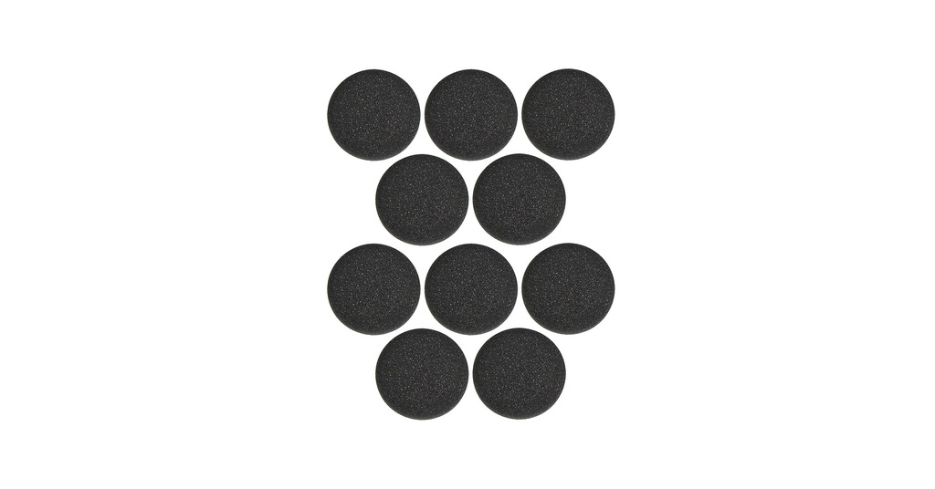 [14101-45] Jabra - Esponja para auriculares (paquete de 10)