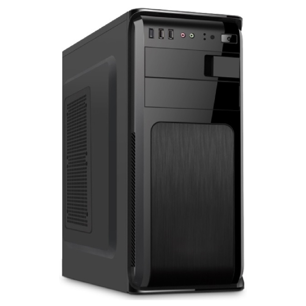 Xtech XTQ-209 - Torre - ATX 600 vatios - negro - USB/Audio