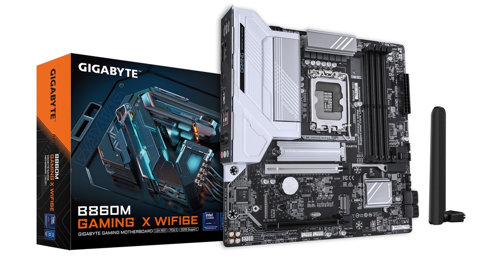 Gigabyte - Motherboard - Micro ATX - LGA1851 - Intel B860 - para Intel Ultra series - None