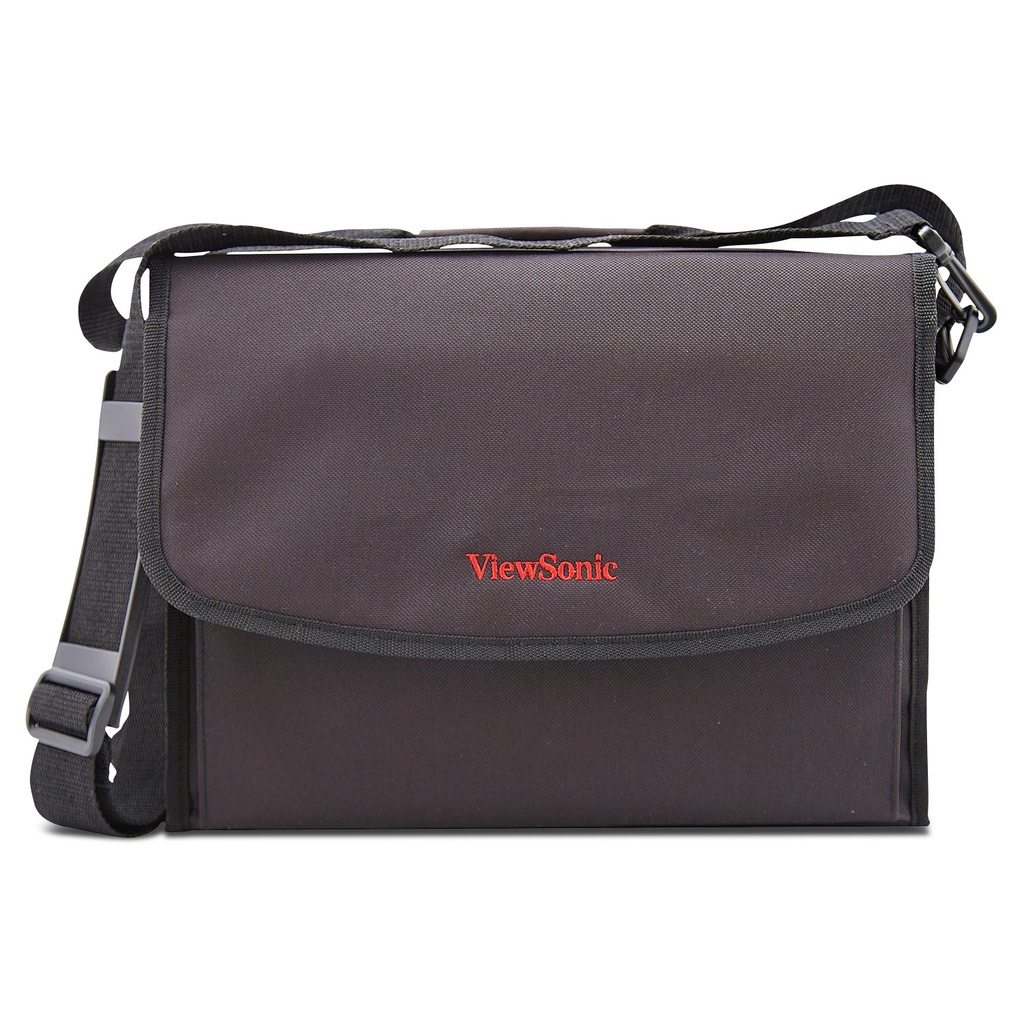 [PJ-CASE-008] ViewSonic - Estuche portátil para proyector - líneas finas negro mate