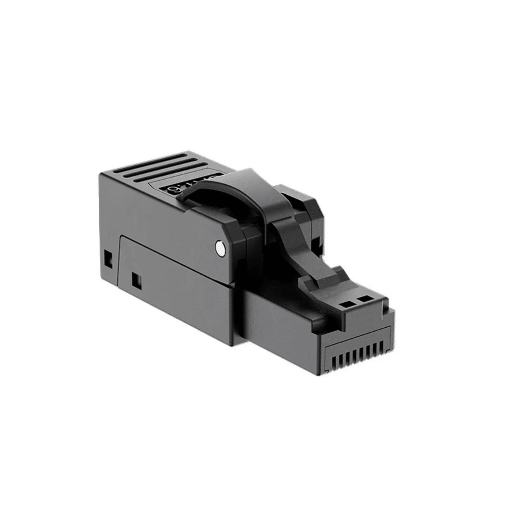 Nexxt Solutions Infrastructure - Modular Plug Termination Link - Cat6A - Packaged Quantity: 1 - 90 grados