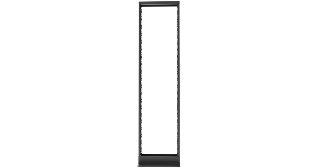 [NPO-2P45UB] Nexxt Solutions - Rack marco abierto - 2 postes - instalable en el suelo - RAL 9005, negro barniz - 45U