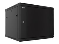 [NPC-F12U64B] Nexxt Solutions - Rack armario - instalable en pared - RAL 9005, negro barniz - 12U - 19"