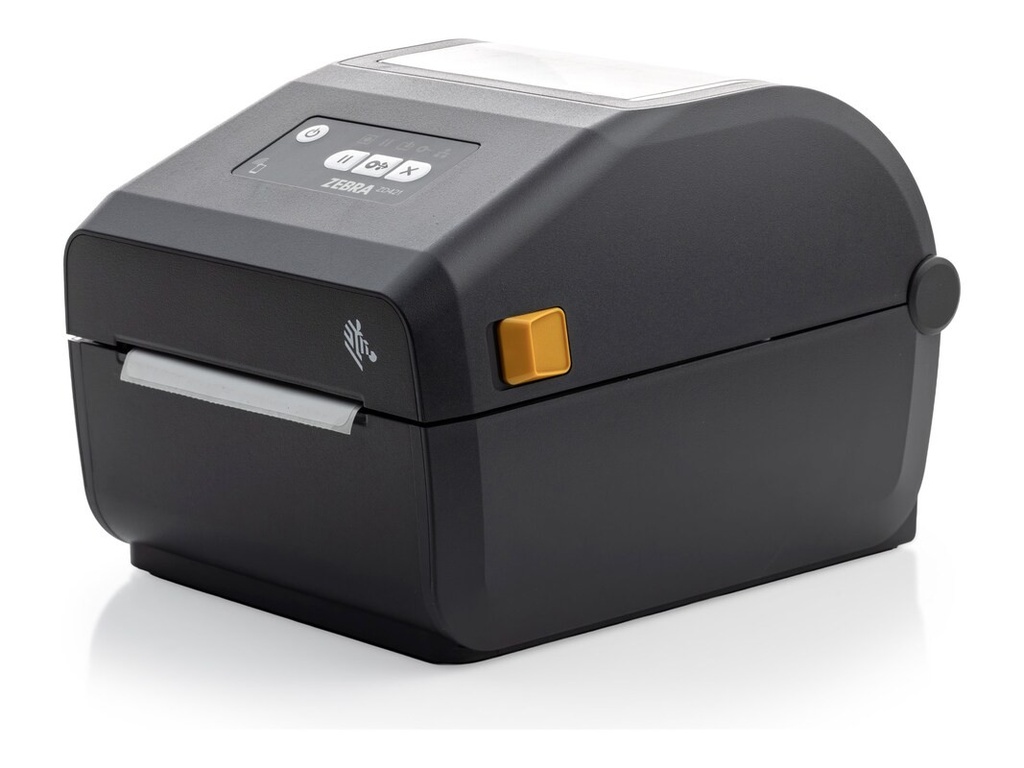 [100015605] ZEBRA ZD421Thermal Transfer Printer (74/300M) 203 dpi USB USB Host Modular Connectivity Slot BTLE5 US Cord Swiss Font EZ