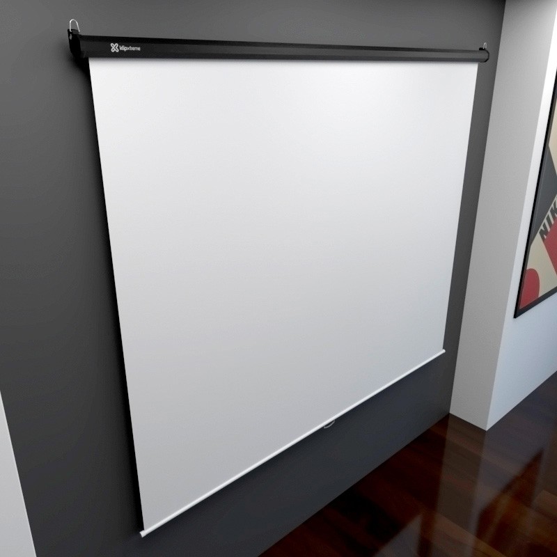 Klip Xtreme KPS-302 - Pantalla de proyección - instalable en el techo, instalable en pared - 86" (218 cm)