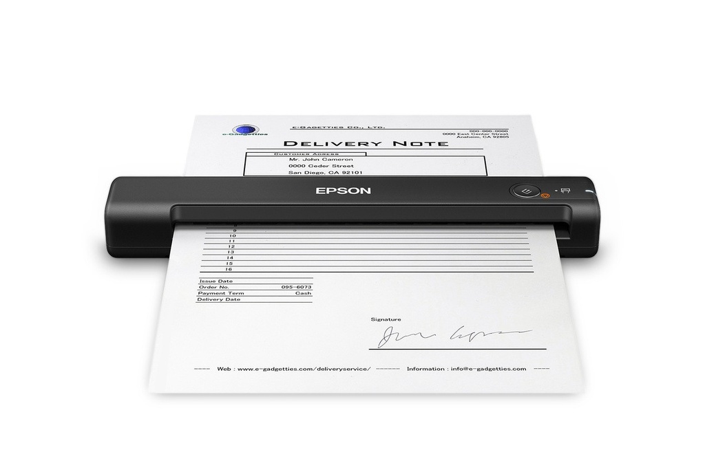 [B11B252201] Epson WorkForce ES-50 - Escáner de documentos - Portátil - USB 2.0 - USB 2.0 - 216 x 1828.8 mm - 1200 dpi x 600 dpi